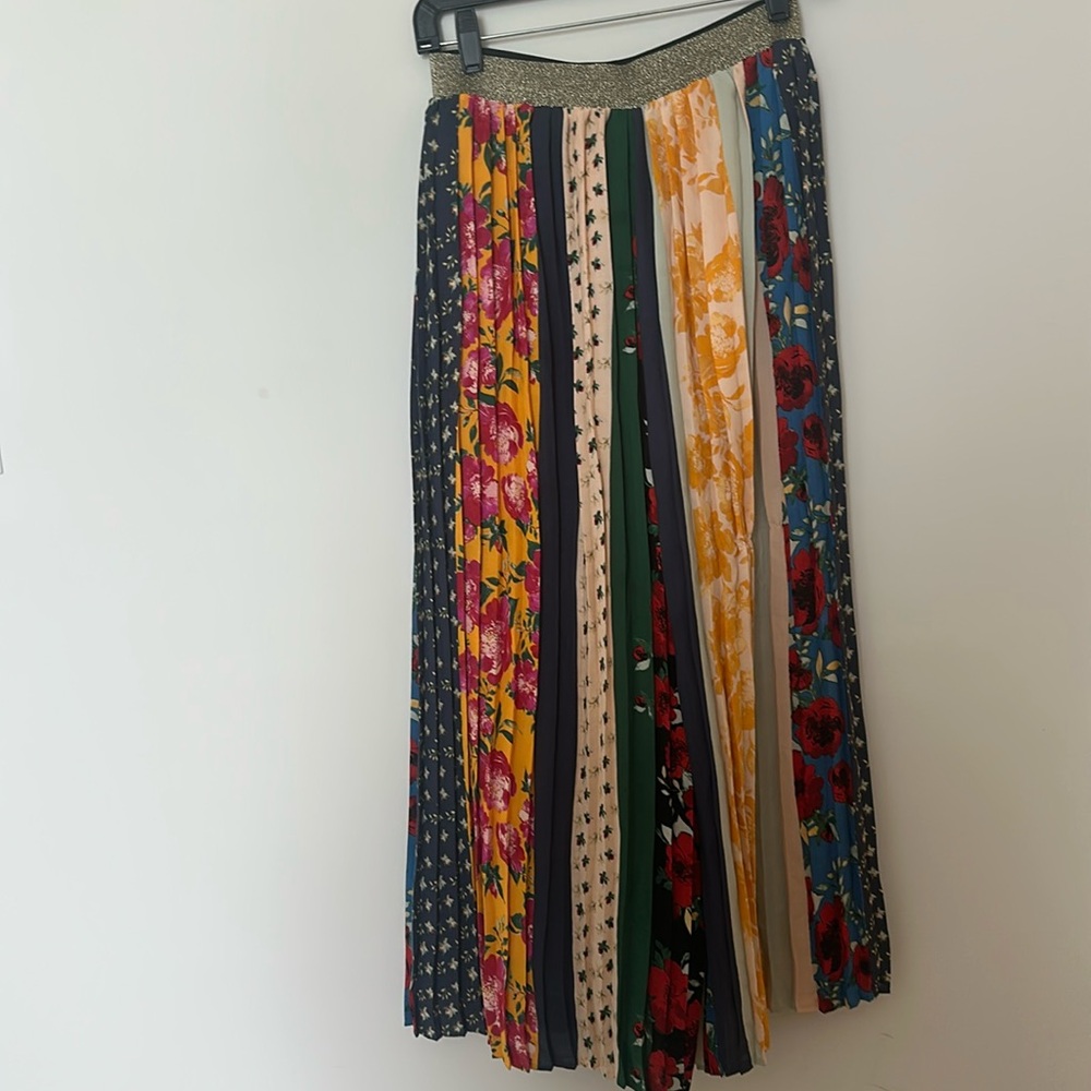 Anthropologie Multicolor Wide Leg Pants
